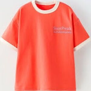 Zara Kids Orange T-Shirt